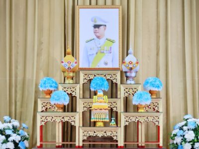 2569-04-29 :พิธีเจริญพระพุทธมนต์และทำบุญตักบาตรถวายพระราชกุศลแด่สมเด็จพระเจ้าลูกยาเธอ เจ้าฟ้าทีปังกรรัศมีโชติ มหาวชิโรตตมางกูร สิริวิบูลยราชกุมาร เนื่องในวันคล้ายวันประสูติ 29 เมษายน 2569