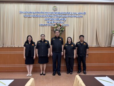 2569 – 08 – 25 : วิทยากร “โครงการบริหารจัดการและพัฒนาศักยภาพบุคลากรสถานีอนามัยเฉลิมพระเกียรติ ๖๐ พรรษา นวมินทราชินี และโรงพยาบาลส่งเสริมสุขภาพตำบล ที่ถ่ายโอนภารกิจให้แก่องค์การบริหารส่วนจังหวัดมหาสารคาม”